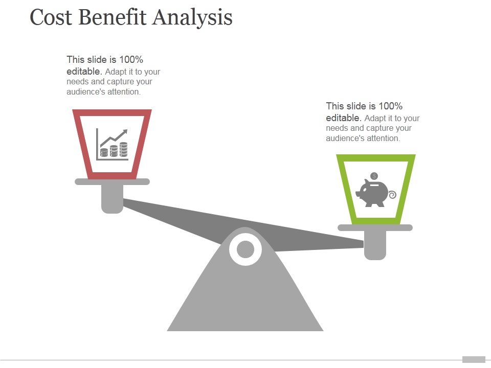 Cost Benefit Analysis Tamplate 2 Ppt PowerPoint Presentation Background Images