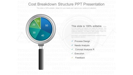 Cost Breakdown Structure Ppt Presentation