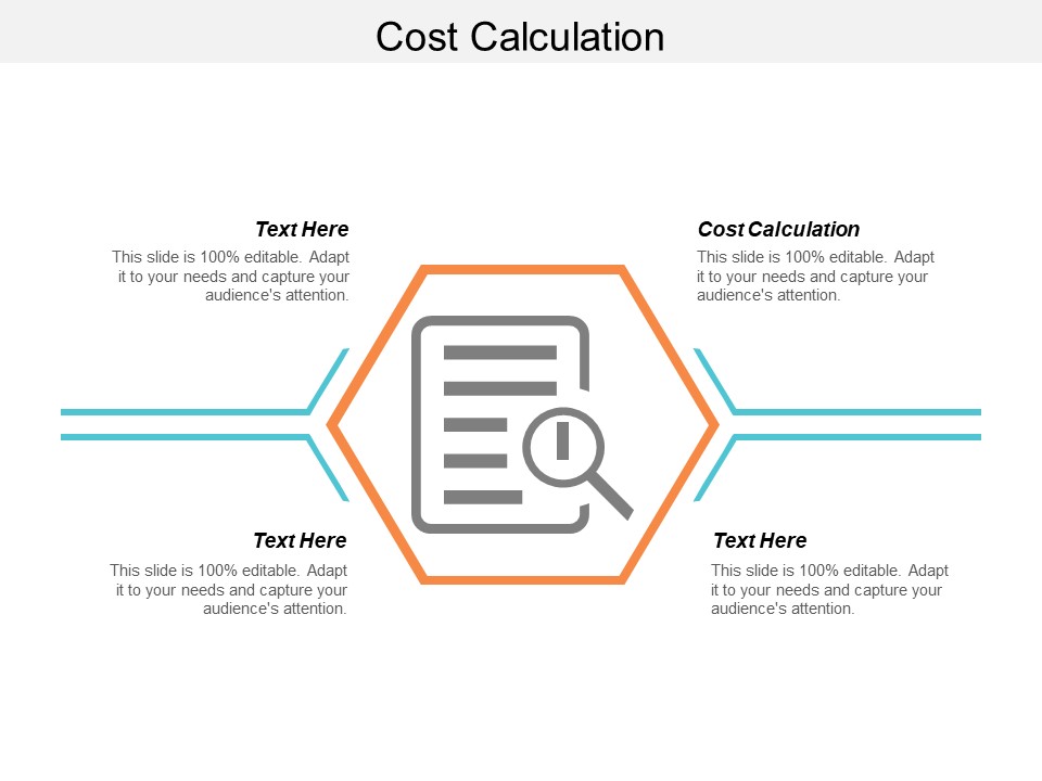 Cost Calculation Ppt PowerPoint Presentation Styles Files Cpb