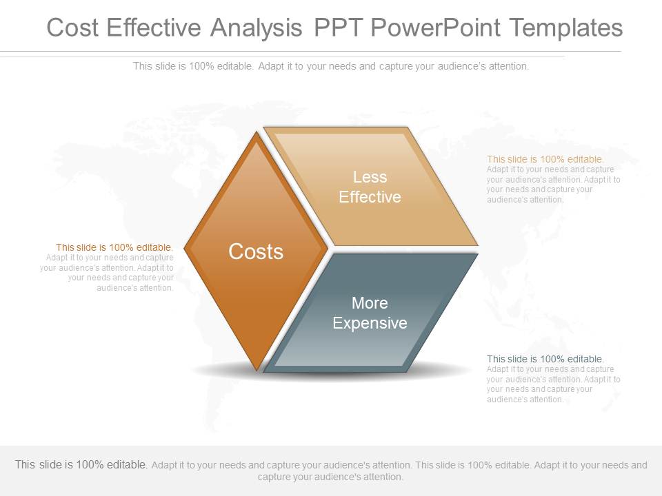 Cost Effective Analysis Ppt Powerpoint Templates