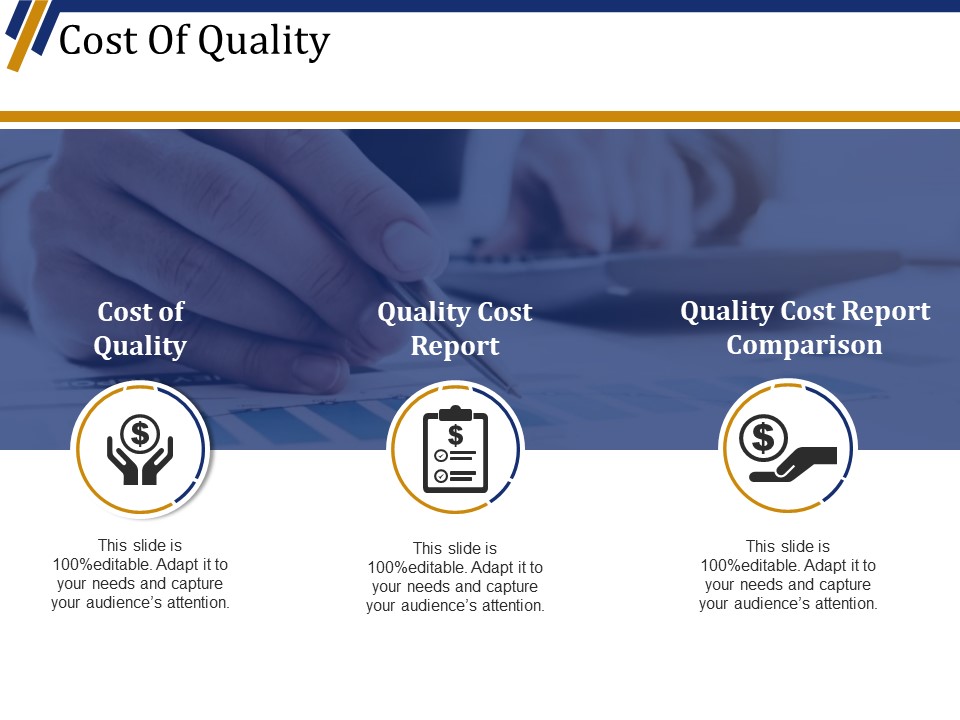 Cost Of Quality Template 1 Ppt PowerPoint Presentation Professional Show