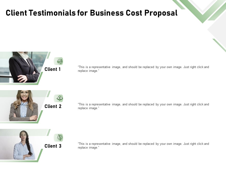 Cost Savings To A Company Client Testimonials For Business Cost Proposal Inspiration PDF