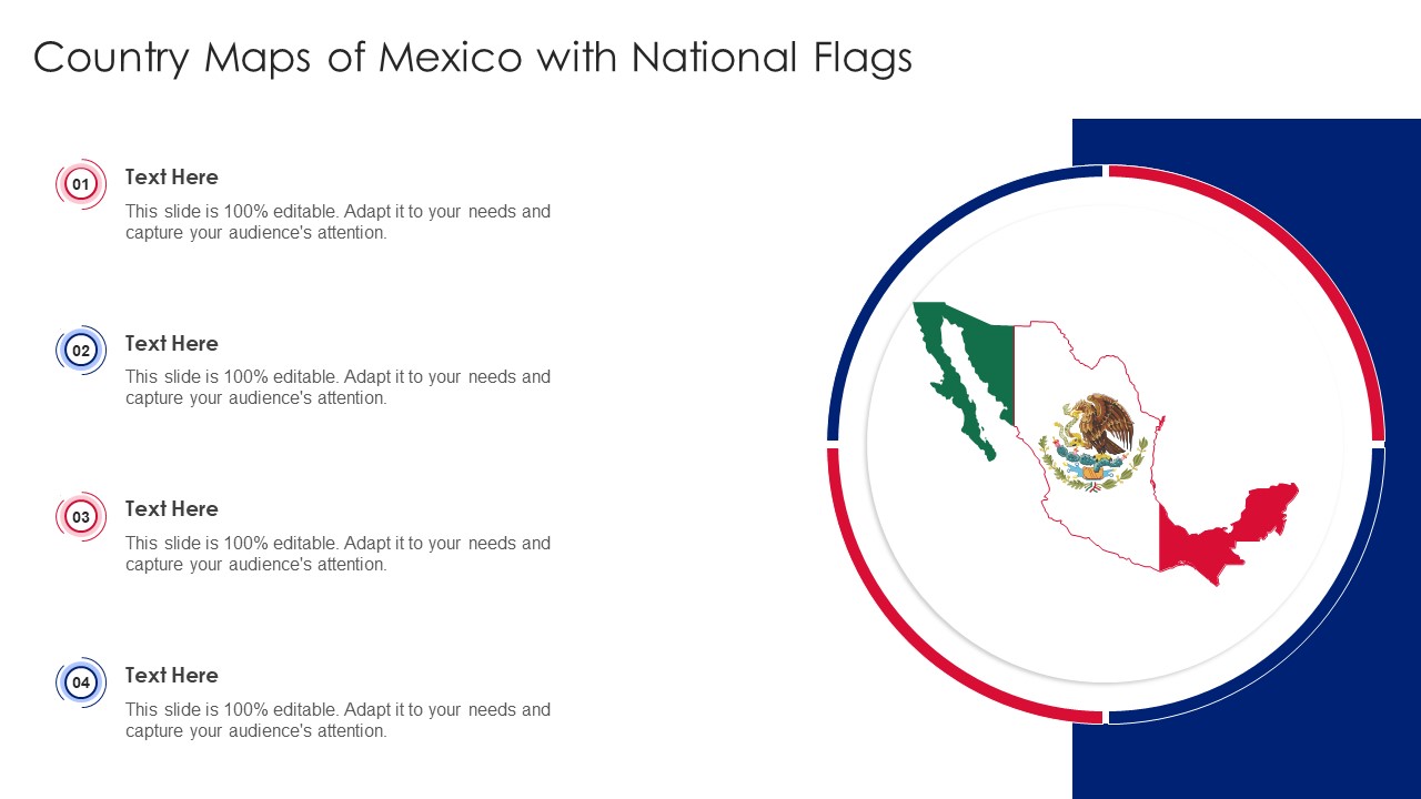 Country Maps Of Mexico With National Flags Ppt PowerPoint Presentation Inspiration Background Images PDF