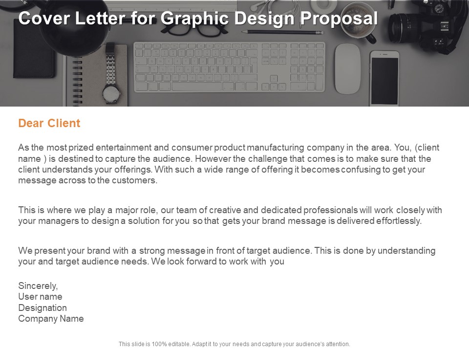 Cover Letter For Graphic Design Proposal Ppt PowerPoint Presentation Infographics Background Images