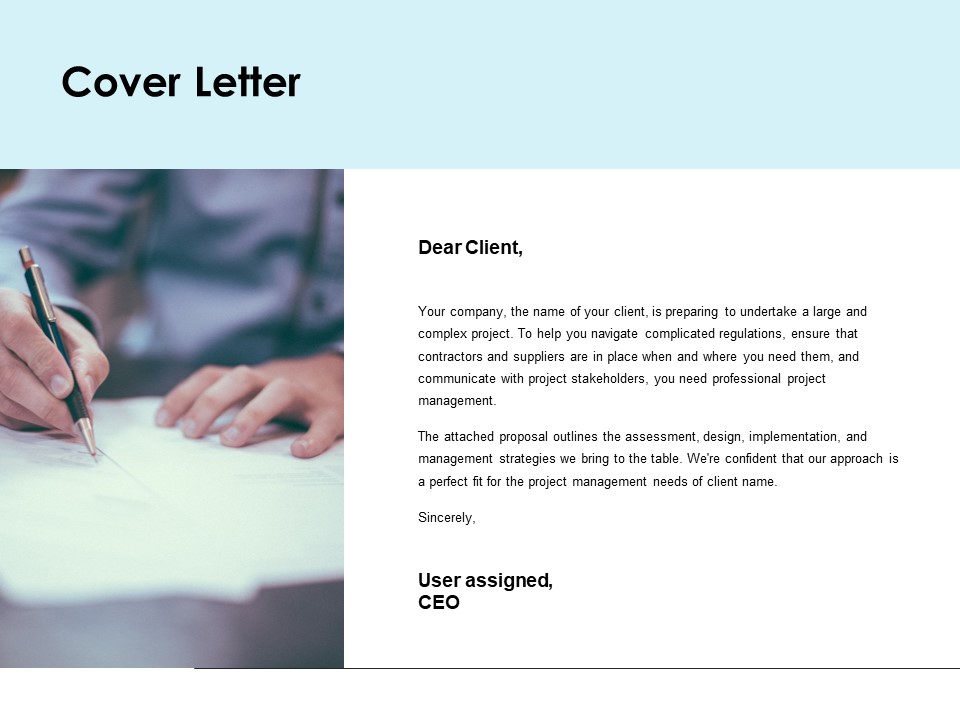 Cover Letter Management Ppt PowerPoint Presentation Layouts Graphics Template