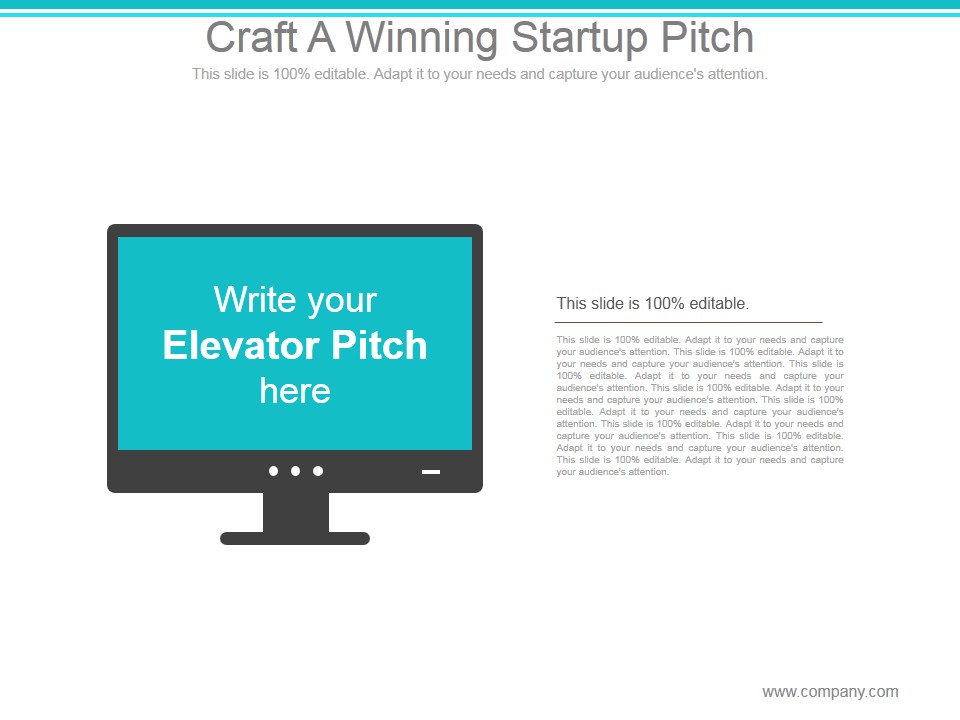 Craft A Winning Startup Pitch Ppt PowerPoint Presentation Design Ideas