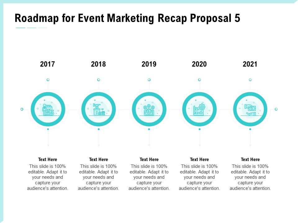 Craft The Perfect Event Proposal Roadmap For Event Marketing Recap Proposal 2017 To 2021 Information PDF