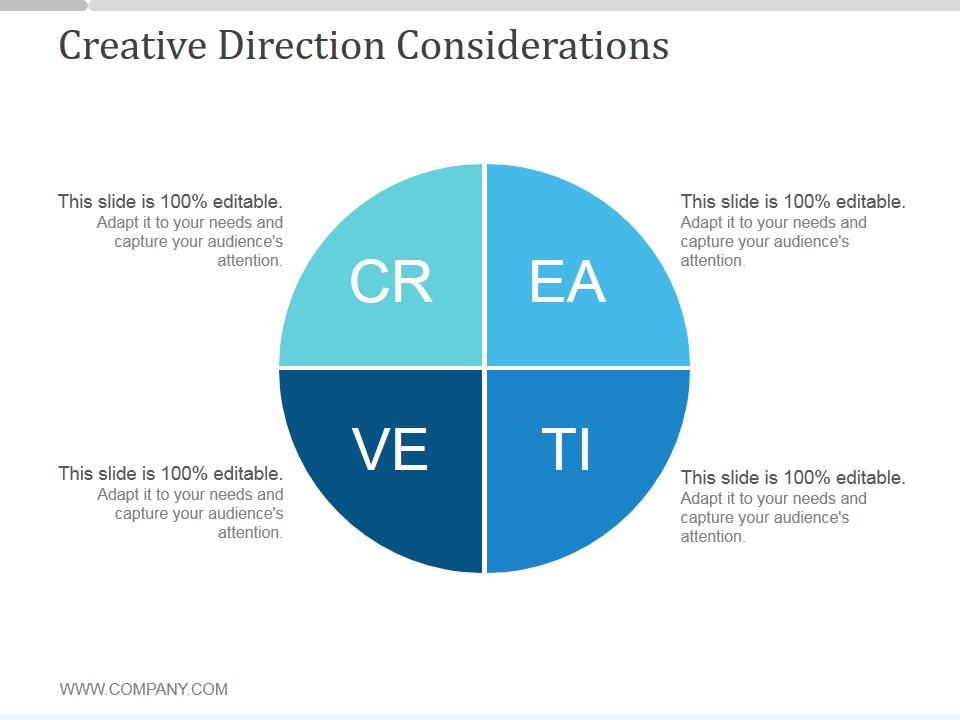 Creative Direction Considerations Ppt PowerPoint Presentation Samples