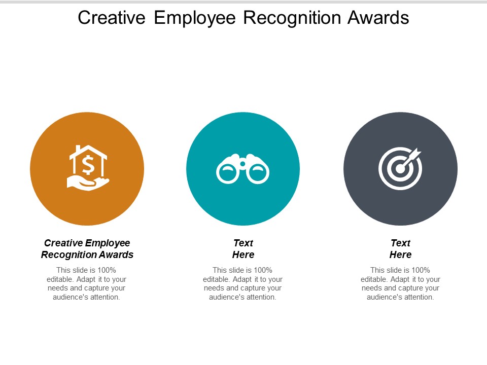 Creative Employee Recognition Awards Ppt PowerPoint Presentation Model Layouts Cpb