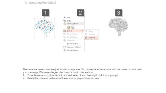 Creative Ideas Human Brain Diagram Powerpoint Slides