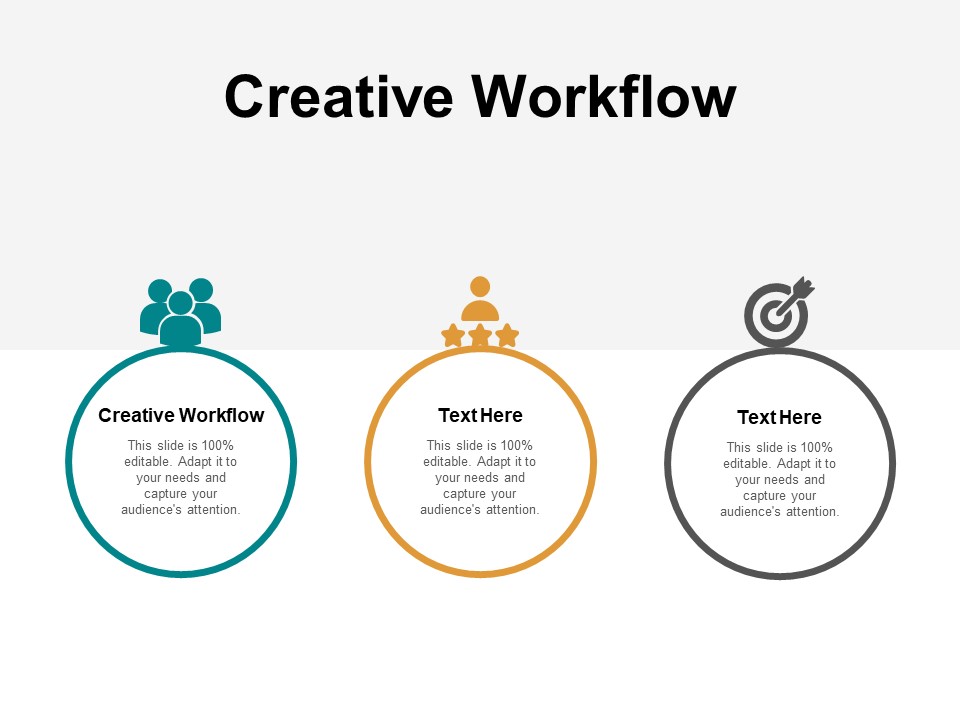 Creative Workflow Ppt PowerPoint Presentation Outline Slides Cpb