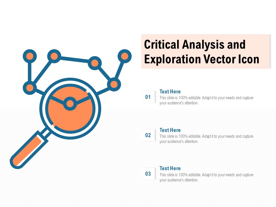 Critical Analysis And Exploration Vector Icon Ppt PowerPoint Presentation Pictures Microsoft