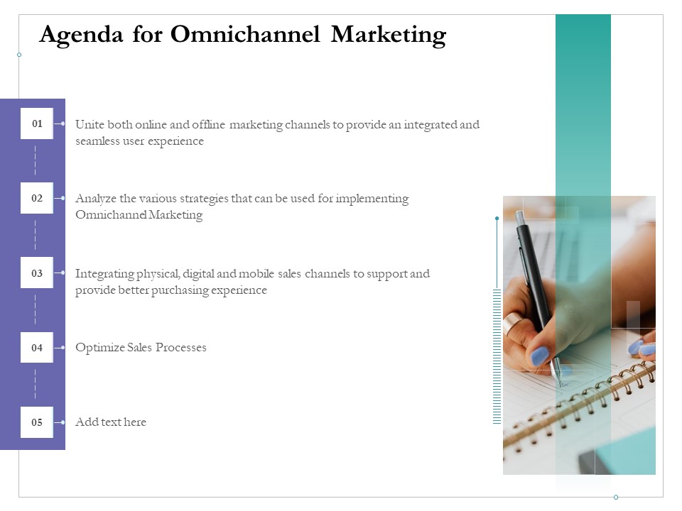 Cross Channel Marketing Benefits Agenda For Omnichannel Marketing Elements PDF
