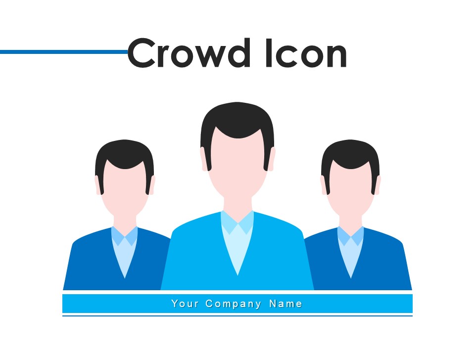 Crowd Icon Business Meeting Ppt PowerPoint Presentation Complete Deck