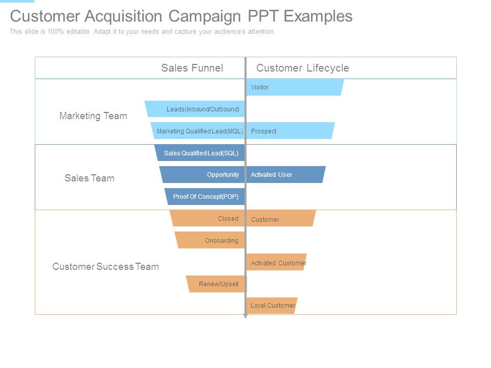 Customer Acquisition Campaign Ppt Examples