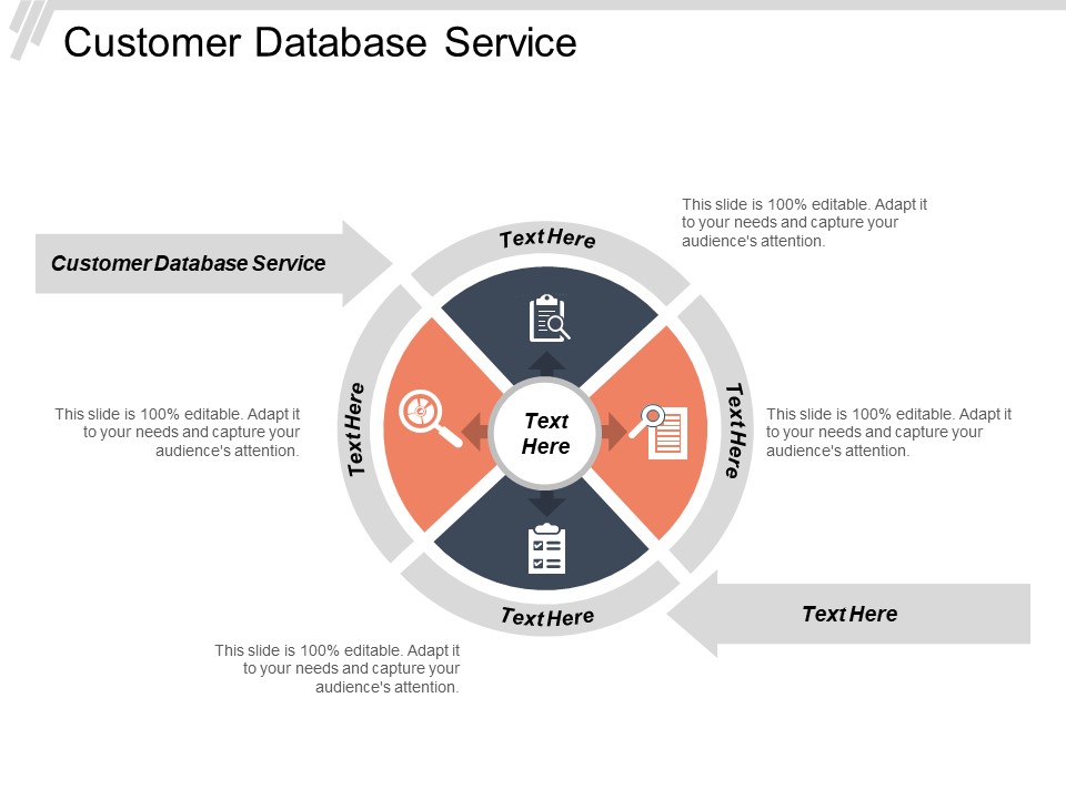 Customer Database Service Ppt PowerPoint Presentation Slides Graphics Download Cpb