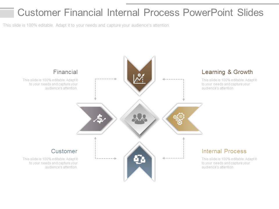 Customer Financial Internal Process Powerpoint Slides