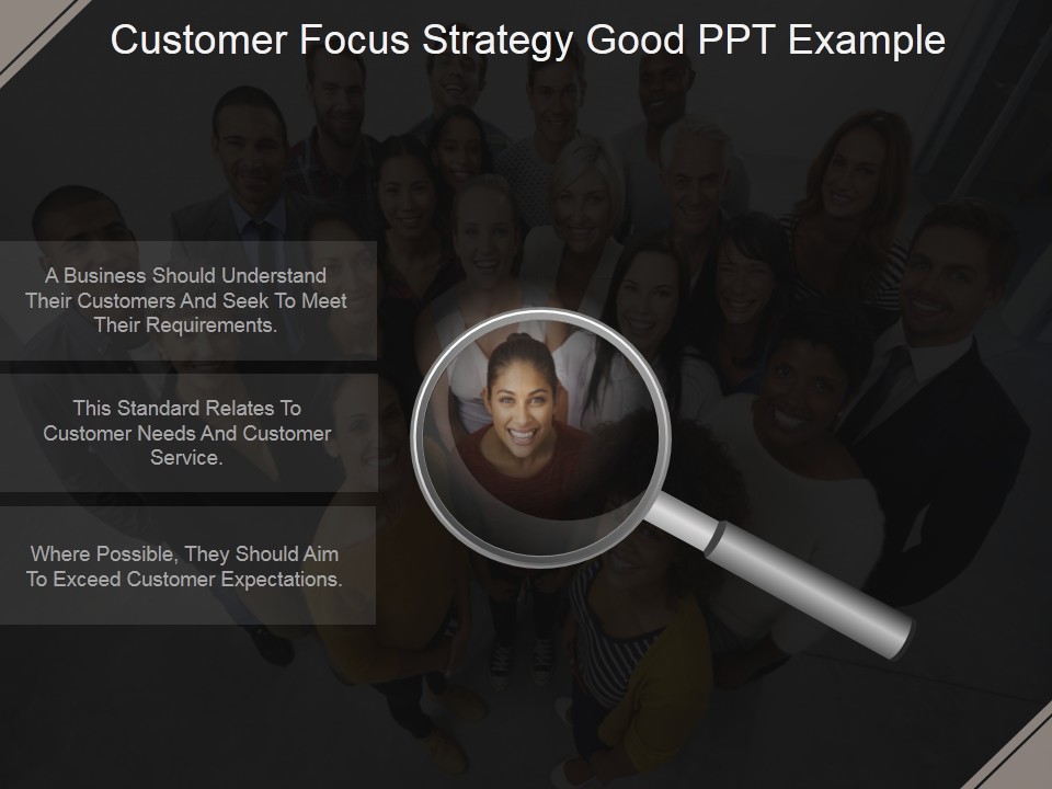 Customer Focus Strategy Ppt PowerPoint Presentation Microsoft