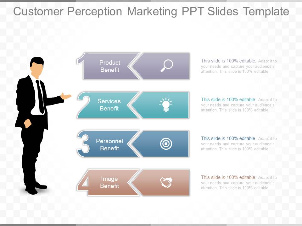 Customer Perception Marketing Ppt Slides Template