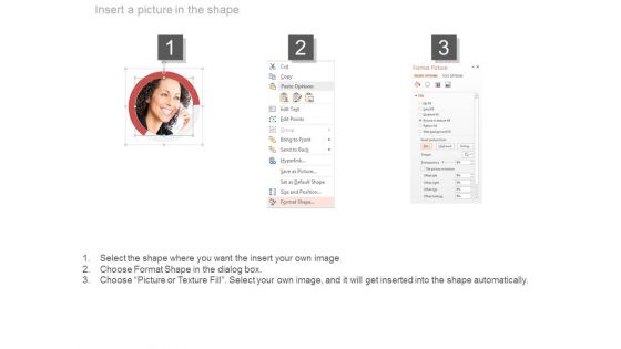 Customer Relation Team With Pictures Powerpoint Slides
