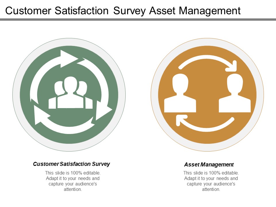 Customer Satisfaction Survey Asset Management Ppt PowerPoint Presentation Summary Samples