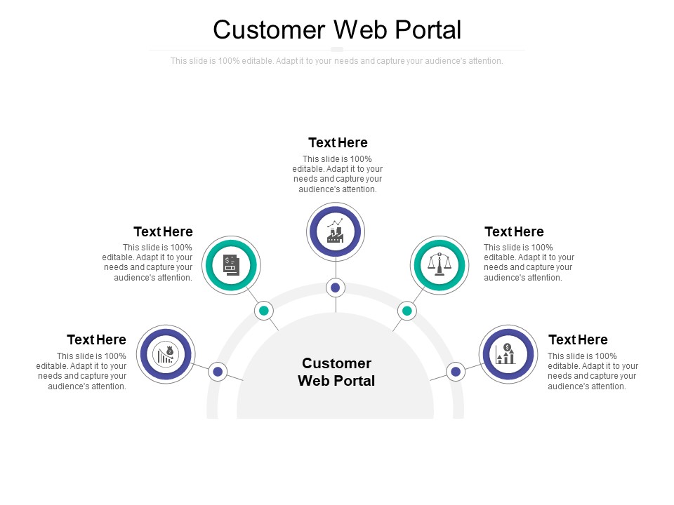 Customer Web Portal Ppt PowerPoint Presentation Icon Show Cpb