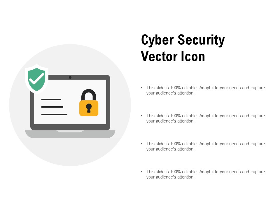 Cyber Security Vector Icon Ppt PowerPoint Presentation Ideas Example File