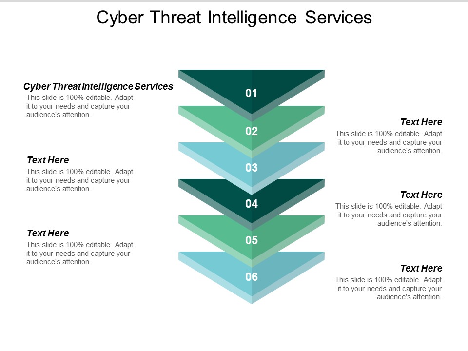 Cyber Threat Intelligence Services Ppt PowerPoint Presentation Infographics Portfolio Cpb
