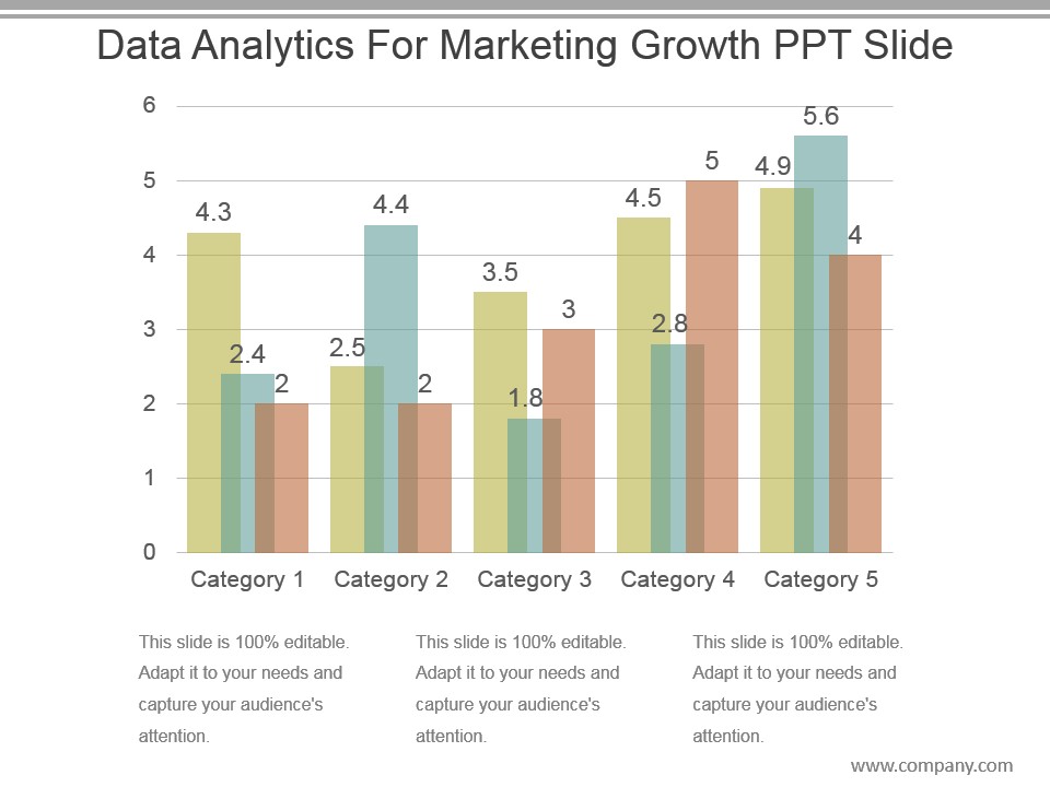 Data Analytics For Marketing Growth Ppt Slide