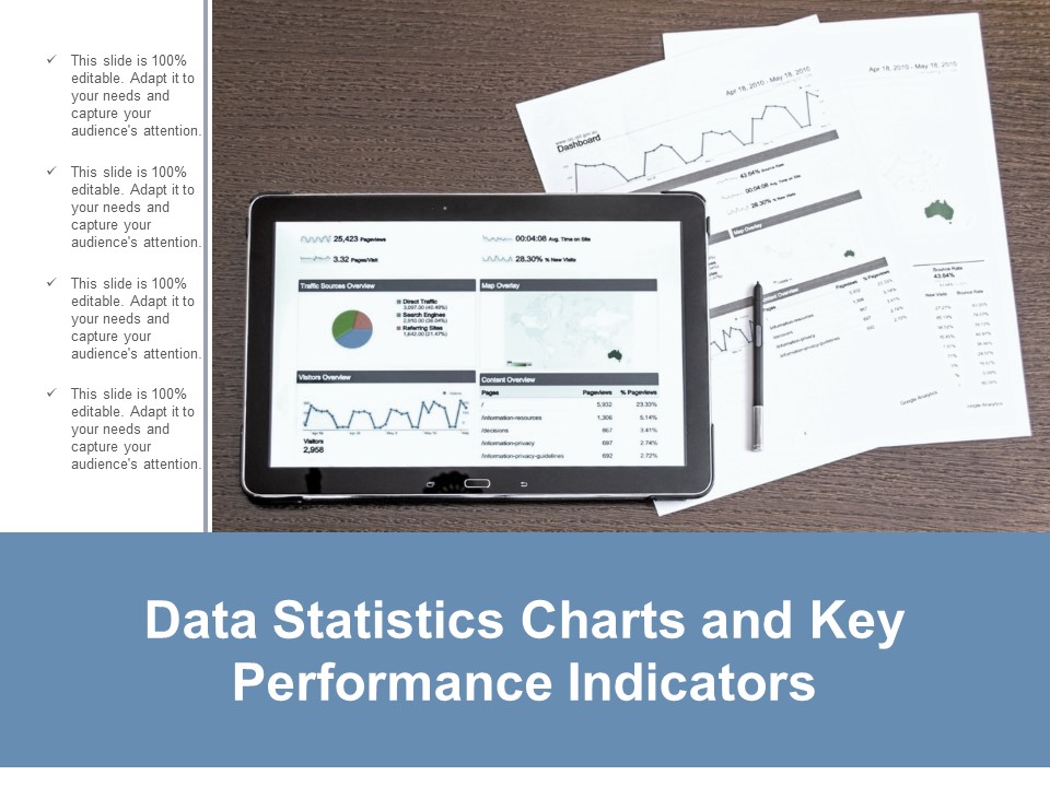 Data Statistics Charts And Key Performance Indicators Ppt Powerpoint Presentation Layouts Guide