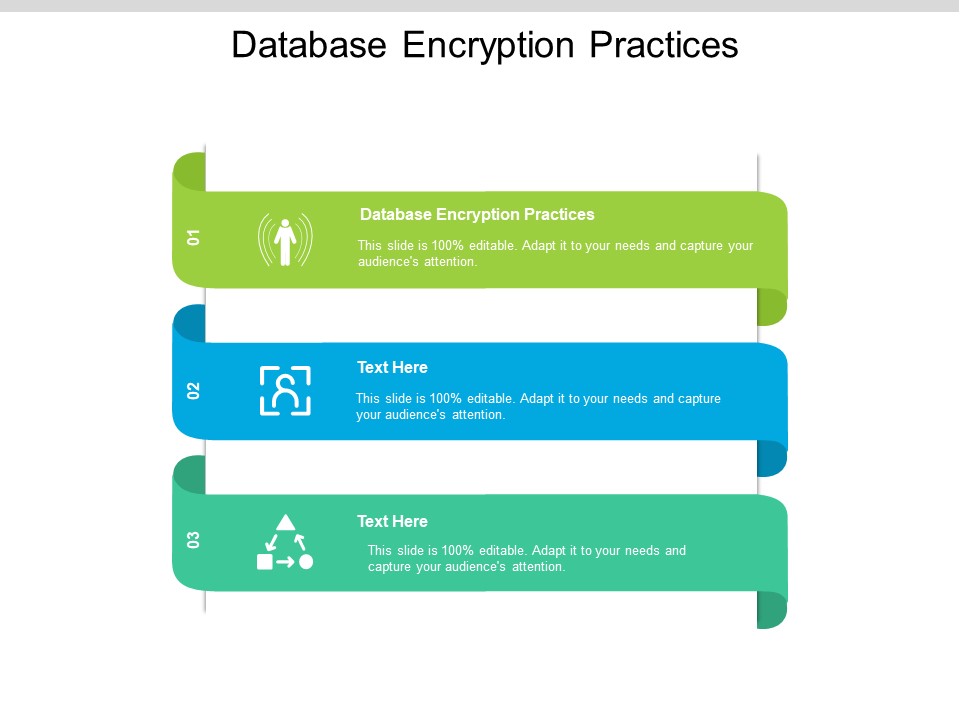 Database Encryption Practices Ppt PowerPoint Presentation Outline Guidelines Cpb Pdf
