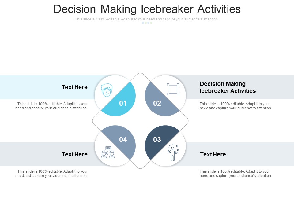 Decision Making Icebreaker Activities Ppt PowerPoint Presentation Portfolio Examples Cpb Pdf