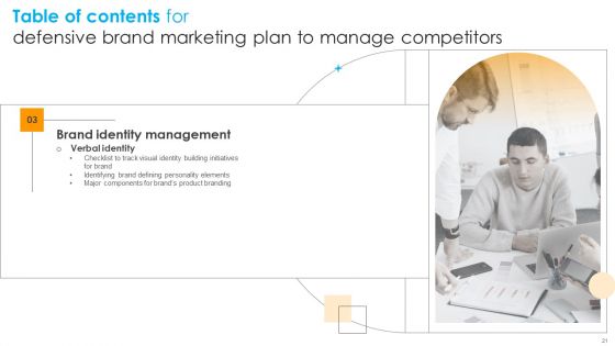 Defensive Brand Marketing Plan To Manage Competitors Ppt PowerPoint Presentation Complete Deck With Slides