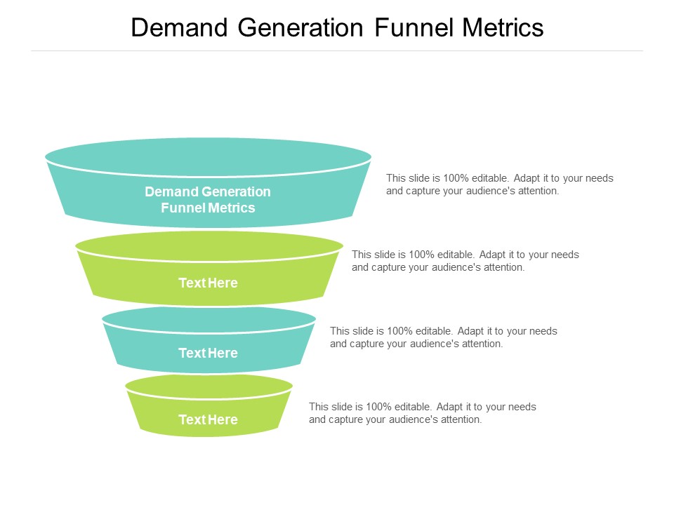 Demand Generation Funnel Metrics Ppt PowerPoint Presentation Layouts Gridlines Cpb
