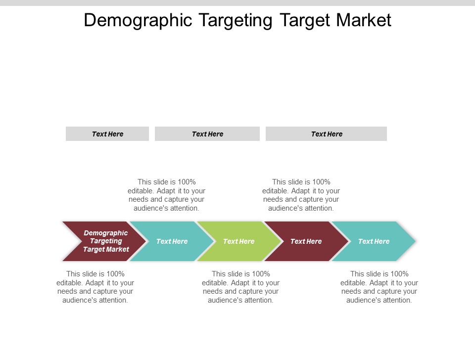 Demographic Targeting Target Market Ppt Powerpoint Presentation Pictures Design Templates Cpb
