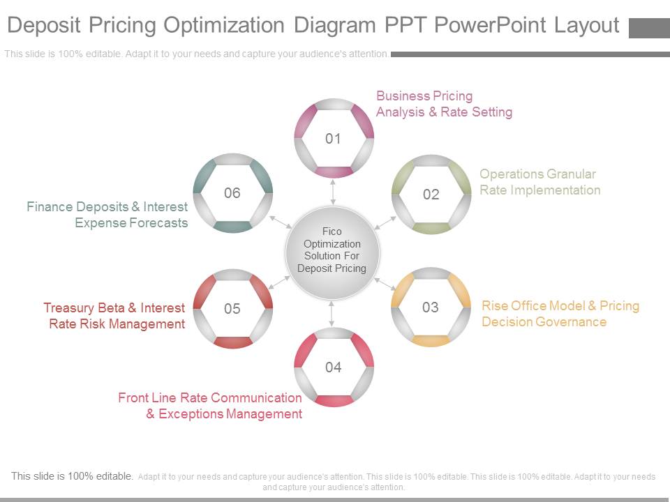 Deposit Pricing Optimization Diagram Ppt Powerpoint Layout