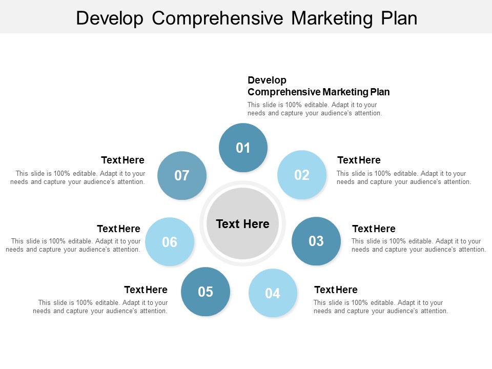 Develop Comprehensive Marketing Plan Ppt PowerPoint Presentation Infographic Template Clipart Images Cpb