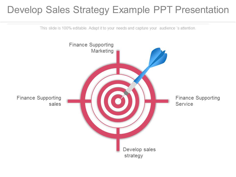 Develop Sales Strategy Example Ppt Presentation