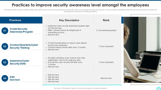 Developing Cyber Security Threat Awareness Staff Training Program Ppt PowerPoint Presentation Complete Deck With Slides