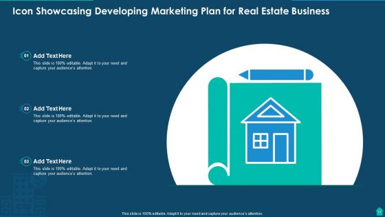 Developing Marketing Plan For Real Estate Business Ppt PowerPoint Presentation Complete Deck With Slides