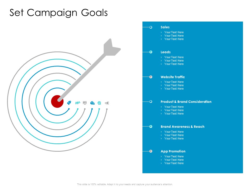 Developing New Sales And Marketing Strategic Approach Set Campaign Goals Ppt PowerPoint Presentation Slides Styles PDF