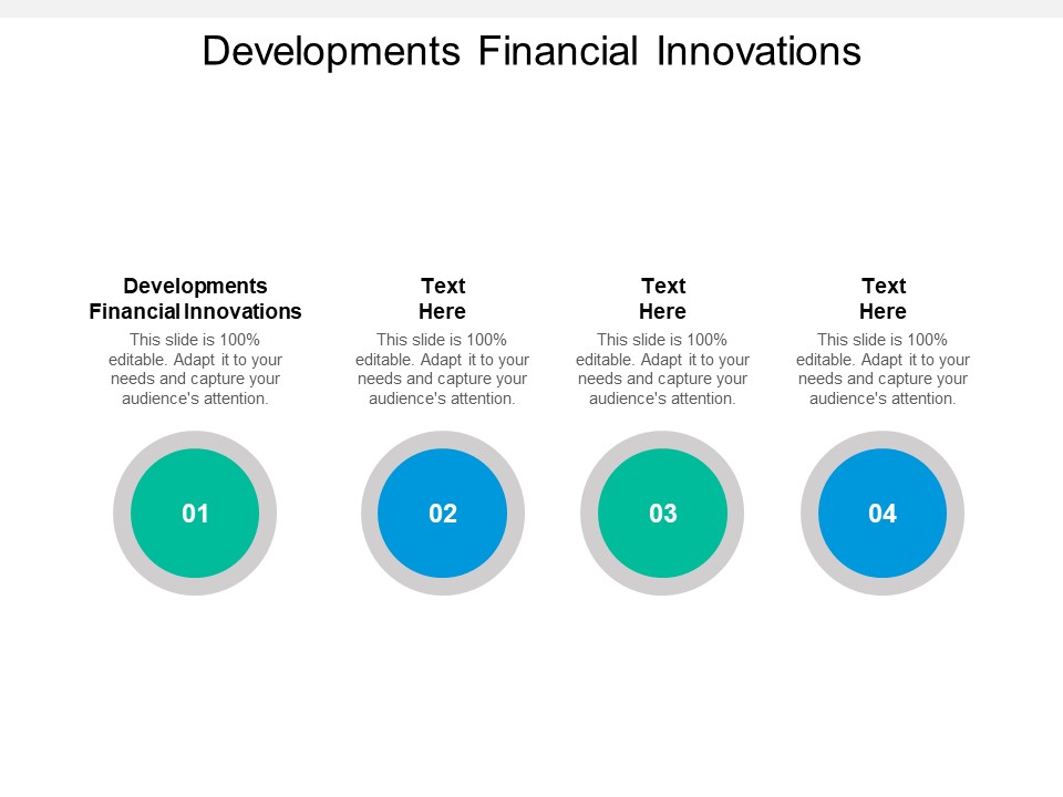 Developments Financial Innovations Ppt PowerPoint Presentation Visual Aids Ideas