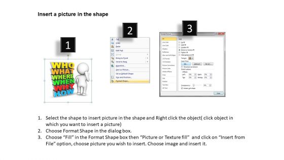 Diagram Business Process Standing Beside Questions PowerPoint Templates Ppt Backgrounds For Slides