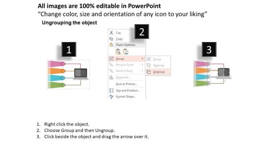 Diagram Of Marketing Strategy Outline Powerpoint Template