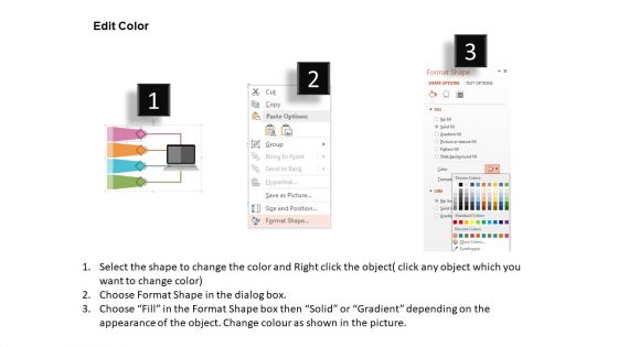 Diagram Of Marketing Strategy Outline Powerpoint Template