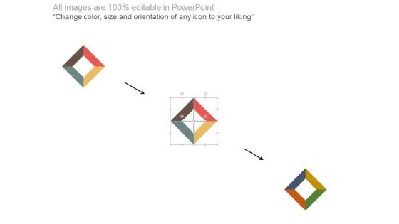 Diamond Design For Swot Analysis Powerpoint Slides