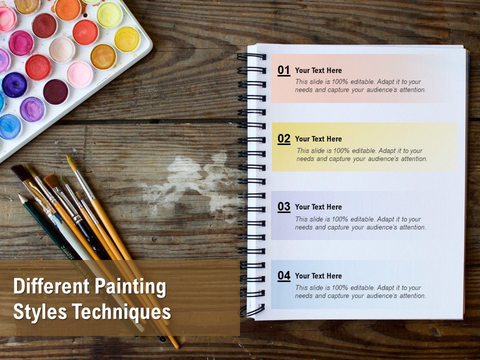 Different Painting Styles Techniques Ppt PowerPoint Presentation Styles Visual Aids