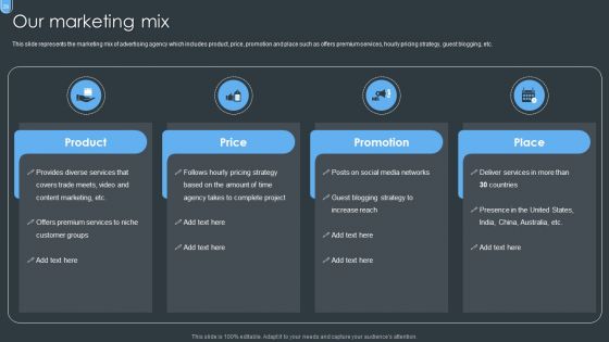 Digital Ad Marketing Services Company Profile Ppt PowerPoint Presentation Complete With Slides