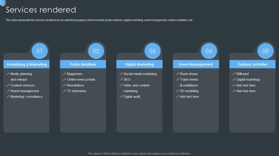 Digital Ad Marketing Services Company Profile Ppt PowerPoint Presentation Complete With Slides