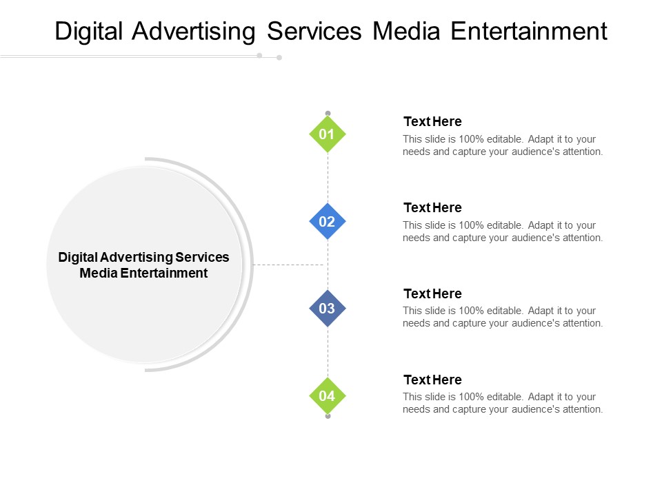 Digital Advertising Services Media Entertainment Ppt PowerPoint Presentation File Inspiration Cpb Pdf